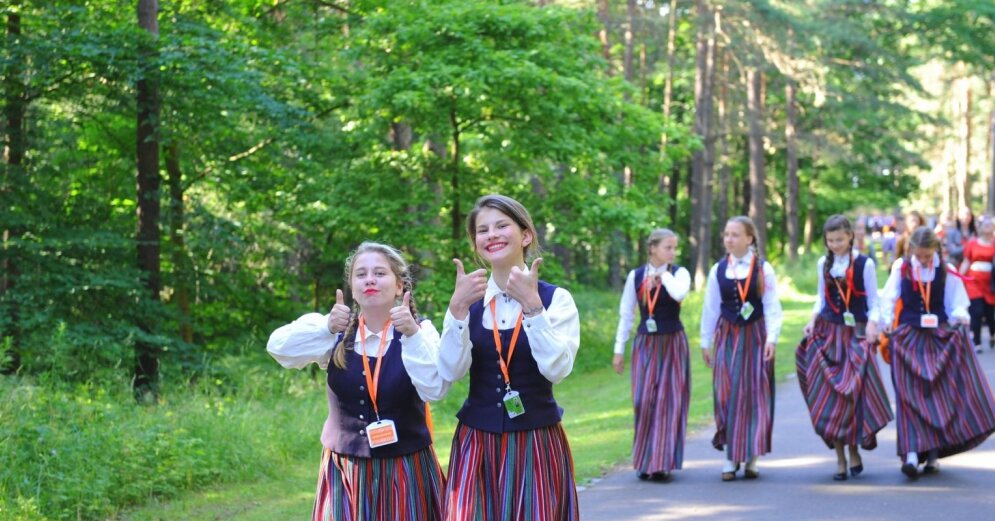 The first event of the School Song and Dance Festival will start in all counties – ‘Saulesvija’