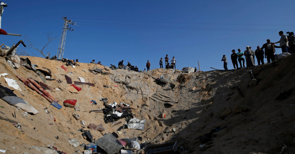 Israel is carrying out retaliatory attacks in the Gaza Strip